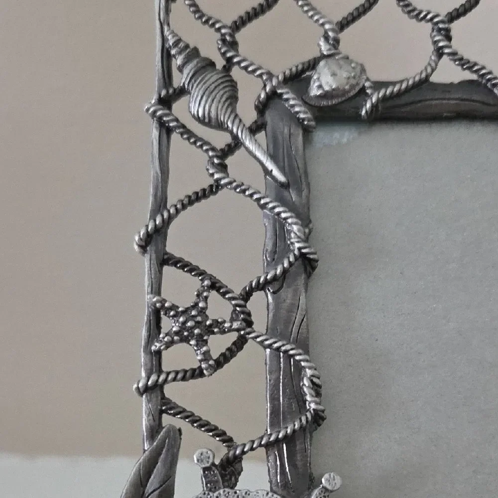 Nautical Silver Photo Frame